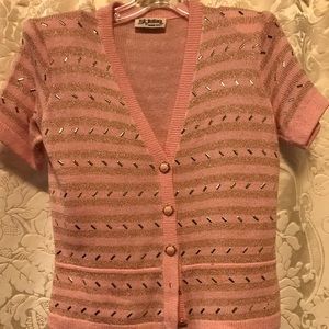 Two piece St. John by Marie Gray knit suit.